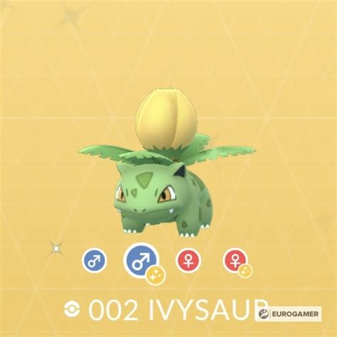 Shiny Bulbasaur, evolution chart, 100% perfect IV stats and Venusaur ...