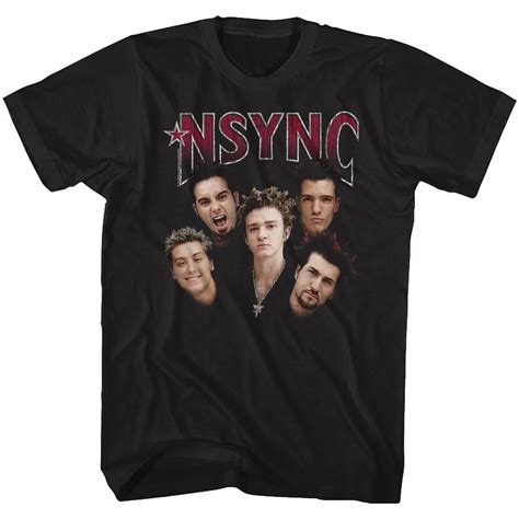 NSYNC - NSYNC Group Shot T-Shirt - Walmart.com - Walmart.com