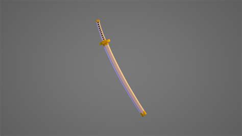 3D file Roronoa Zoro Wado Ichimonji Sword・3D printable model to download・Cults