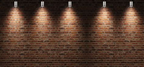 Brick Walls Background Lighting, Brick, Walls, Flashlight Background Image for Free Download