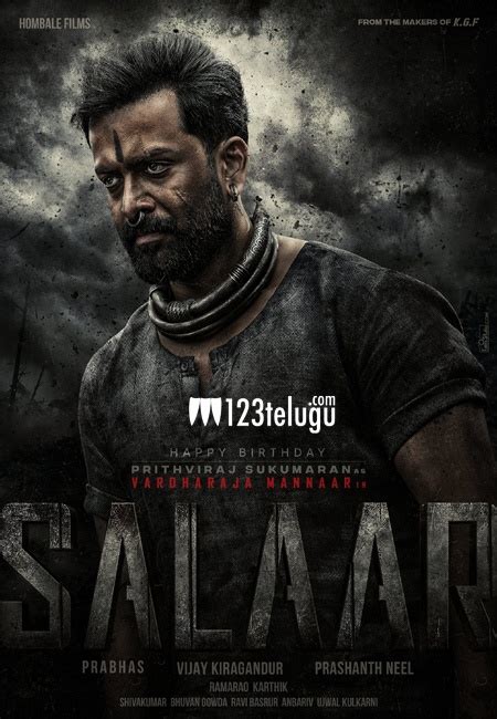 Official: Prithviraj Sukumaran in Prabhas’ Salaar | Latest Telugu cinema news | Movie reviews ...