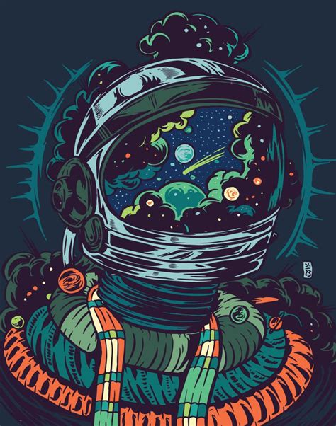 Center Of The Universe Art Print by Thomcat23 | Astronaut art, Space art, Art background