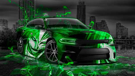 Green Car Wallpaper