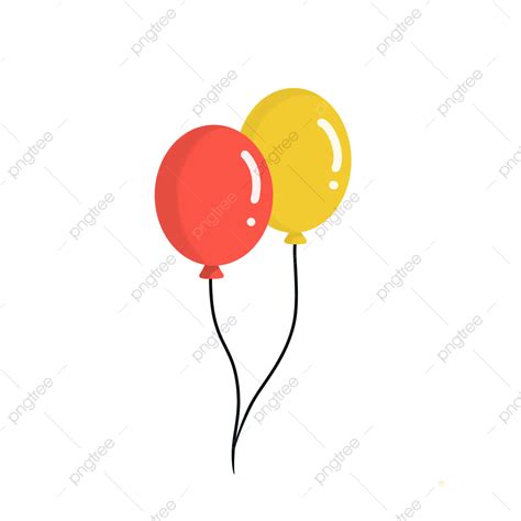 Yellow Balloon Clipart