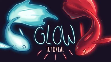 Glow Tutorial // Lighting & Glow Effects for Beginner Digital Artists - YouTube