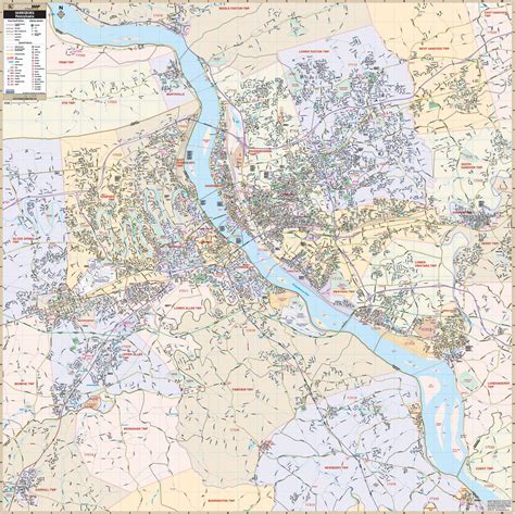 Map Of Harrisburg Pa | Map Of The World