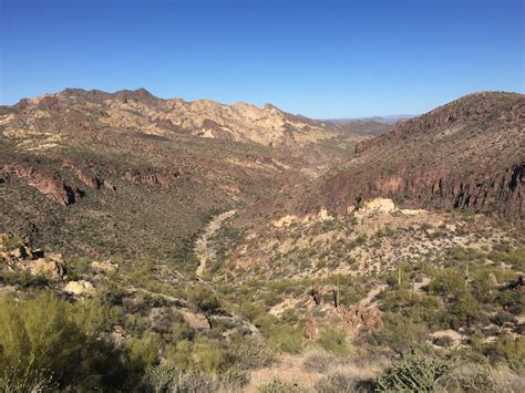 Phoenix Area Hiking: Boulder Canyon Trail #103 - Nightborn Travel