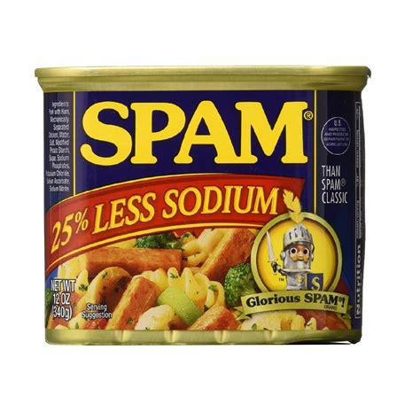 11 Low Sodium Spam Nutrition Facts - Facts.net