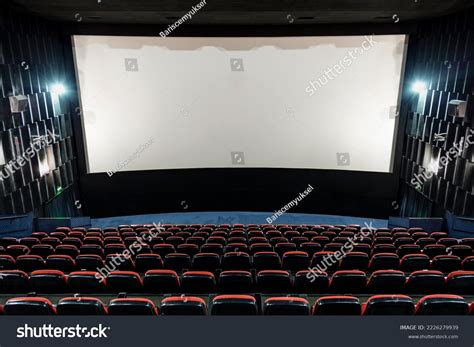 Empty Movie Theater Movie Screen Stock Photo 2226279939 | Shutterstock