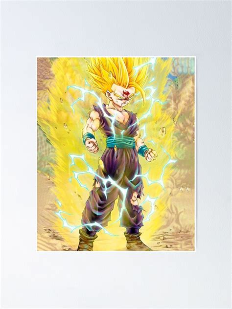 "Angry Gohan SSJ2" Poster for Sale by LiuLing | Redbubble