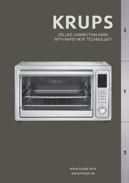 KRUPS Stainless Steel Deluxe Convection Toaster Oven - Walmart.com ...