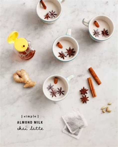 Almond Milk Chai Latte Recipe - Love and Lemons