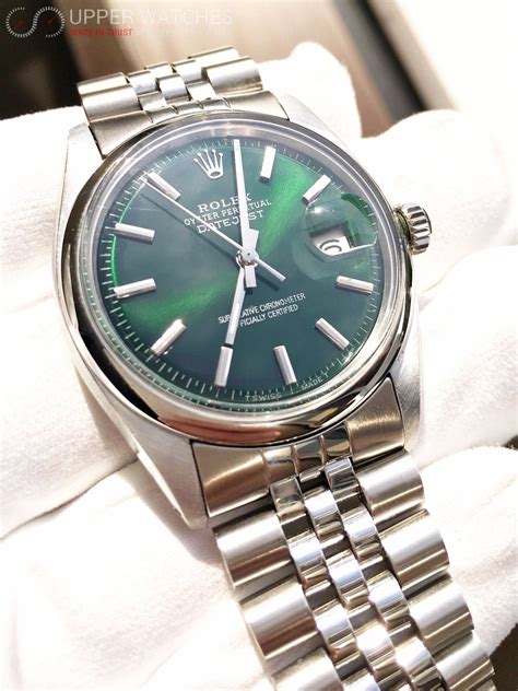 Rolex DateJust 1601 Green Hulk Dial - Upper Watches