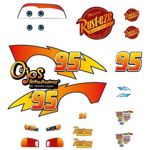 7 best lightning mcqueen printable decals – Artofit