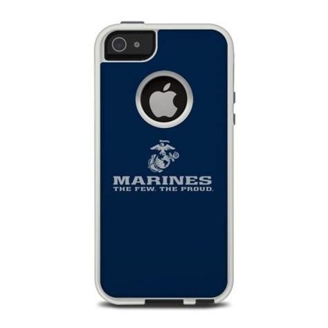 USMC Blue OtterBox Commuter iPhone 5 Skin - Covers OtterBox iPhone 5 Commuter Case for custom ...