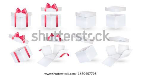 Set Vector Boxes On White Background Stock Vector (Royalty Free) 1650457798 | Shutterstock