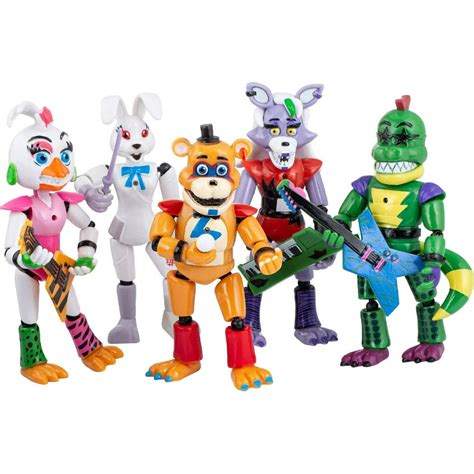 Featured by Five Nights at Freddys | Security Breach PizzaPlex | FNAF Action Figures Toy Set of ...