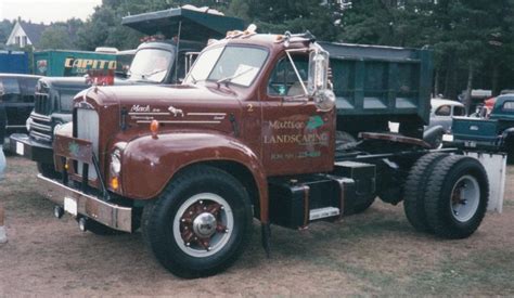 Brown Mack B61 Tractor - Antique and Classic Mack Trucks General Discussion - BigMackTrucks.com