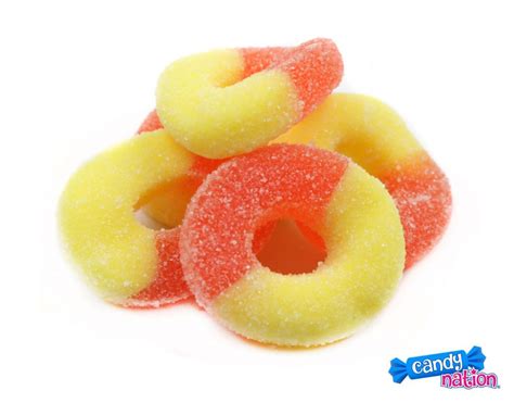 Peach Rings - candy store