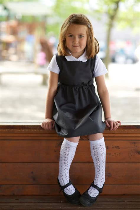 School Uniform Kindergarten Dress Cotton Pinafore Dress Children - Buy School Uniform Pinafore ...