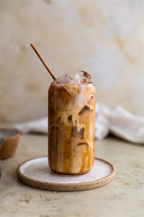 Easy Homemade Caramel Iced Coffee - Frosting and Fettuccine