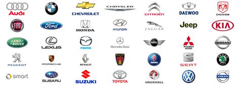 Cars Logo Brands, Car Insignias, Auto Badges, Automotive Symbols, Car Manufacturer Marks PNG