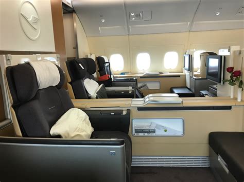 Review: Lufthansa A380 First Class Los Angeles to Frankfurt - Live and Let's Fly