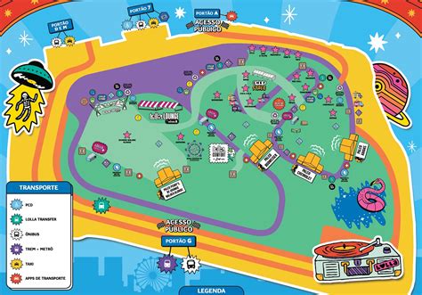 Lollapalooza Brasil 2023 divulga mapa oficial do festival - Ligado à Música