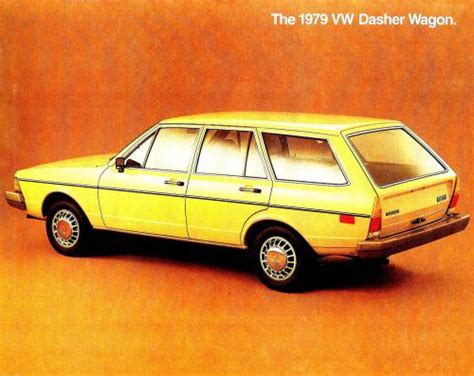 Find 1979 VW DASHER WAGON BROCHURE -VW DASHER WAGON-VOLKSWAGEN-DIESEL ...