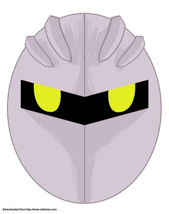 How to Make a Meta Knight Mask: 8 Steps (with Pictures) - wikiHow