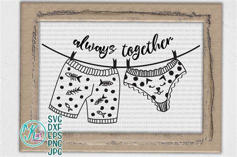 always together svg, bedroom wall art, bedroom design svg, funny By kArtCreation | TheHungryJPEG