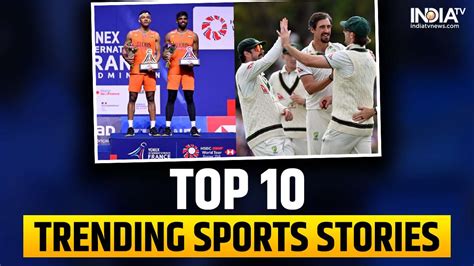 India TV Sports Wrap on March 11: Today's top 10 trending news stories – India TV