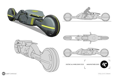 Cyberpunk Bike Concept Syd by Albert Carranza | Scrolller