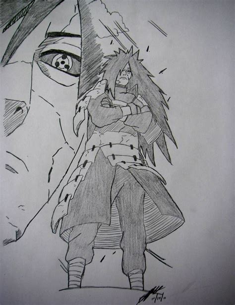 Madara Uchiha drawing by TheChiefAssassin by TheChiefAssassin Naruto ...