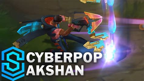 Cyberpop Akshan Skin Spotlight - Pre-Release - League of Legends - YouTube