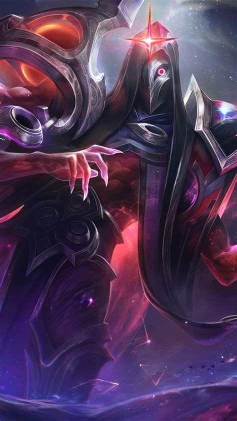 Dark Cosmic Erasure Jhin LoL 4K 8K #6791l Wallpaper iPhone Phone