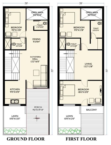 Duplex Houses Floor Plans | Review Home Decor