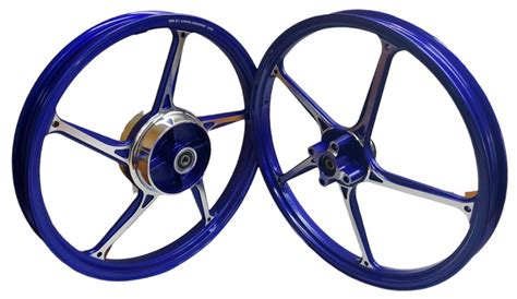 100% Original HYLOS Yamaha 135LC / LC135 / LC 135 Racing Open Hub Sport Rim (5 Batang) 1.40/1 ...