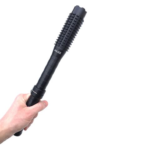 POLICE 30,000,000 All Metal Stun Baton Flashlight Rechargeable