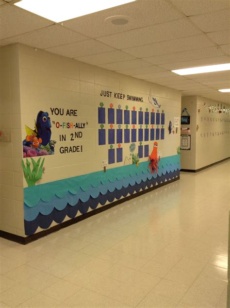 Elementary school hallway decor | School entrance, School hallway ...