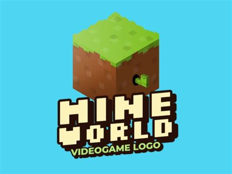 Placeit - Gaming Logo Template Featuring Minecraft-Inspired 8bit Graphics