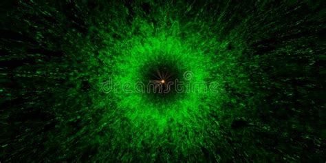 Dark Abstract Tunnel Background. Stock Illustration - Illustration of ...