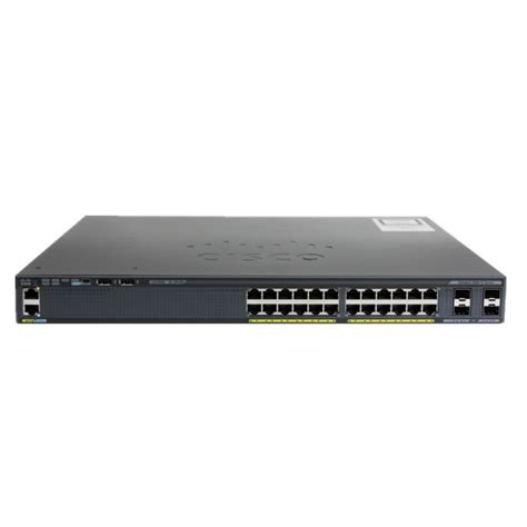 Cisco Catalyst 2960X, 24 Port PoE Switch, WS-2960X-24PS-L