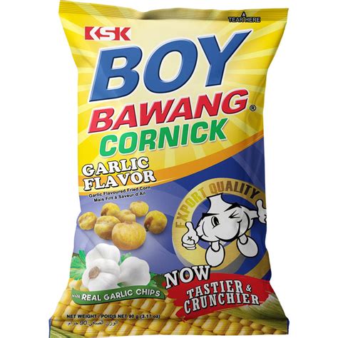 Boy Bawang Cornick Garlic Flavoured Chips 90g | Woolworths