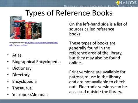 PPT - Reference Books PowerPoint Presentation, free download - ID:965211