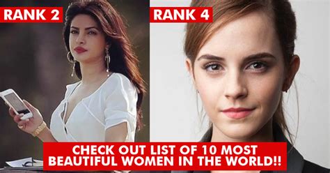 Priyanka Chopra Is The Second Most Beautiful Woman In The World, Check ...