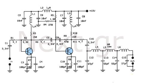 Fm Rf Amplifier Circuit Diagram