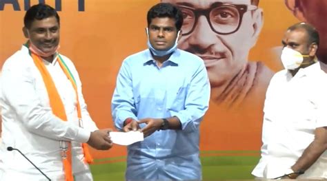 Former Karnataka IPS officer ‘Singham Annamalai’ joins BJP | India News - The Indian Express