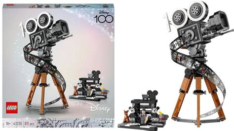 New Disney100 LEGO Camera Set Including Walt Disney Minifigure Coming Soon - WDW News Today