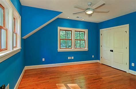 Bright blue bedroom walls - Traditional - Bedroom - DC Metro - by ...